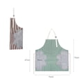 thumbnail image 2 of Delantal de cocina ajustable impermeable para hombres y mujeres con bolsillos, toallas, babero para cocinar, 2 of 5