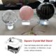 thumbnail image 4 of sweethay Bola de cristal para fotografía, cristal para decoración del hogar, trucos de malabarismo, soporte transparente, decoraciones, Decoración del hogar, 4 of 5