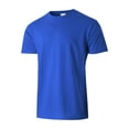 thumbnail image 2 of Ma Croix Mens Crew Neck T Shirt Solid Short Sleeve Tee S-5XL Big and Tall, 2 of 4