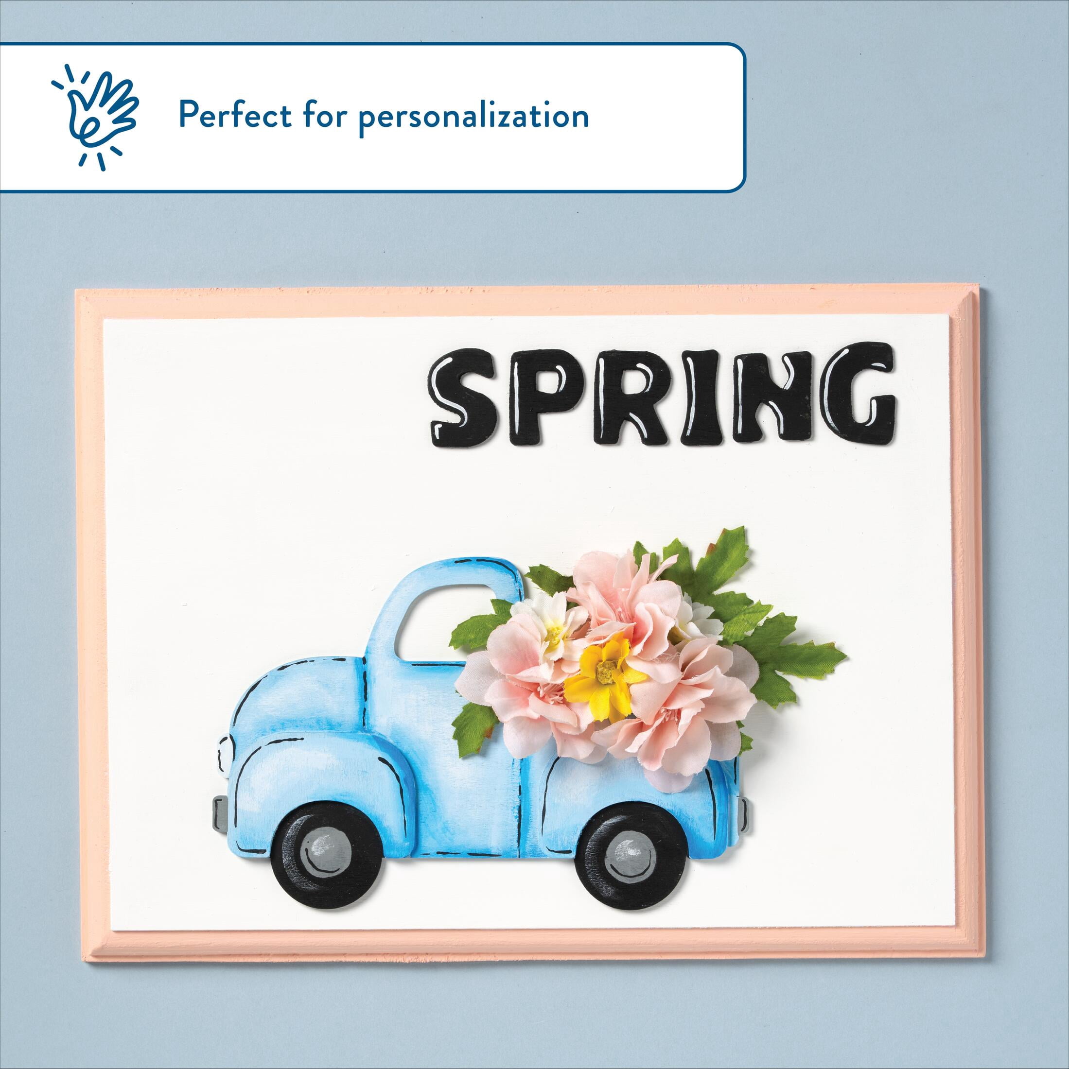 Hello Hobby Wood Rectangle Plaque, 9" x 12"