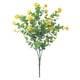 thumbnail image 2 of Guirnalda de eucalipto artificial, rosas, vegetación, hojas de eucalipto para boda. Amarillo, 2 of 9