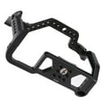 thumbnail image 3 of JLwin Metall Camera Cage Aluminum Alloy with Quick Release Plate Cold Shoe Mount Numerous 1/4in-20 And 3/8in-16 Threaded Holes Compatible with Canon /R6 Camera, 3 of 6