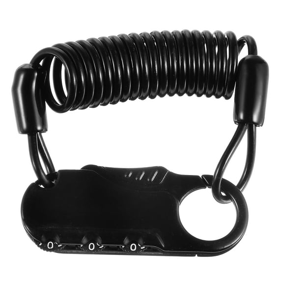 Masteelf  Bike Helmet Lock Electric Steering Wheel Motorcycle Phone Mount Black