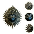 thumbnail image 6 of CarpNettore Gothic Statue Art Resin Prayer Holder Feng Shui Heart Gothic Wall Plaque for Men Black, 6 of 9