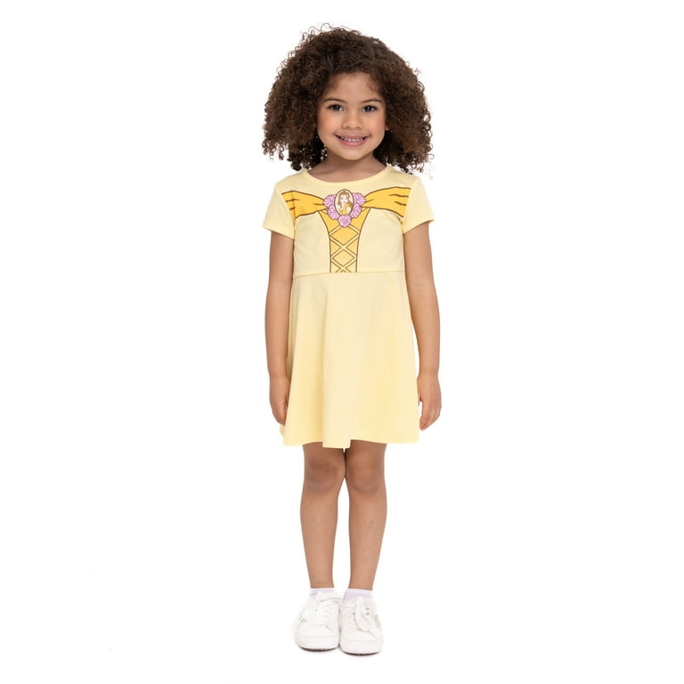 Disney Toddler Girls Princess Cosplay Dresses 3 Pack Sizes 12M 5T Walmart
