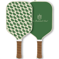 The Pickleball Club - Exclusive, Signature, Pickleball Paddle | Fiberglass Surface with High Grit & Spin | Composite Honeycomb Core, Lightweight | Extended Handle, Pickleball & Travel Bag