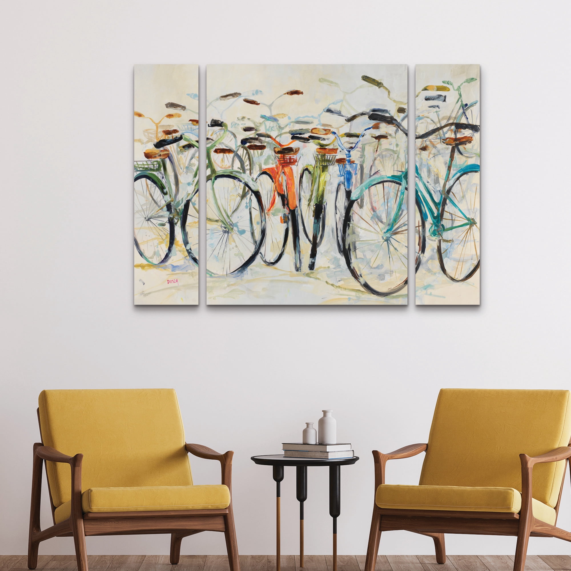 Dusza ‘Ready To Ride 1’ 3 Panel Wall Art Set