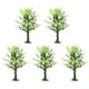 thumbnail image 1 of 5 UNIDS MODELO MINIATURE MODELO VERDE ÁRBOL MODELO DIY Mesa de arena Diseño de árbol de plástico, 1 of 7