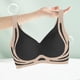 thumbnail image 4 of Brasier sin Varillas Mujer Sujetador Deportivo Inalámbrico para Mujer, de Alta Sujeción, sin Costuras, Cómodo, Talla Grande, para Entrenamiento, Yoga, Correr, Gimnasio, Ropa Deportiva. Mediana, 4 of 5