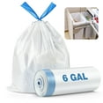 thumbnail image 3 of Yolmary White Drawstring Trash Bags,40CM X 45CM,40 Count, 3 of 7