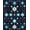 Gold, Pattern 2, variant on ODIKA 6'x9' Machine Washable Non-Slip Area Rug, Crystalline Geometric With Faceted Polygon Shapes And Radiant Angular Highlights High Traffic Rug, Blue, 179249