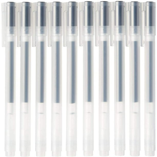 Muji gel ink ballpoint pens deals