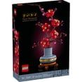 thumbnail image 3 of LEGO Icons Plum Blossom Building Set - Artificial Flowers for Home Decor - Table Centerpiece, Book Shelf - Adults Ages 18+ - Unique Birthday Gift Idea - 10369, 3 of 9