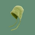 thumbnail image 2 of ZQUUVOU Women Winter Peruvian Cover Ears Beanie Hat Ear Flaps Sherpa Hats Knit Fleece Lined Green, 2 of 5
