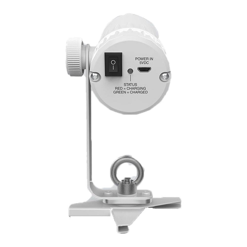 Chaveut DJ EZ Pin Pack 4 Battery Powered LED Pin Spot Stage Lighting Unit, White