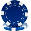 Trademark Poker Striped Chip, 11.5gm 100 Striped Chip Blue
