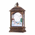 thumbnail image 3 of Christmas Led Light Up Lantern Xmas Santa Claus Table Lamp Ornament Decoration, 3 of 9
