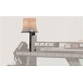 thumbnail image 1 of BackRack Headache Rack Light Mount 81001 Use on BackRack Model Racks; Teardrop Shaped; Black; Without Light, 1 of 2