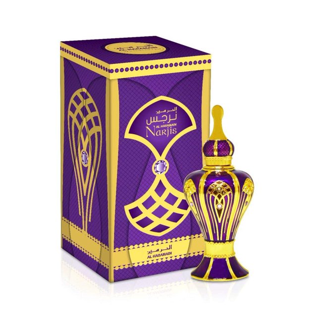 Perfume Al Haramain Narjis, aceite de perfume, 15 ml, unisex