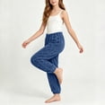thumbnail image 4 of FAIWAD Kids Plush Lounge Pants Elastic Waist Cable Knit Fleece Pants Boys Girls Soft Fall Winter Wear, 4 of 6