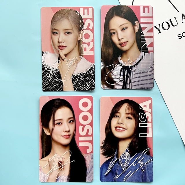 55 Unids/Caja BLACKPINK photocards 2022 Venom Rosa Listo Para Amor Weleoming Colleelion Tarjeta Fotográfica lomo card photocard (STOCK)