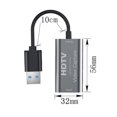 thumbnail image 2 of Adaptateur USB vers HDMI Type-A vers HDMI Adaptateur Affichage HDMI, 2 of 5