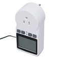 thumbnail image 3 of Digital Plug In Temperature Controller Sensor Timer Switch w/ LED Display USA, 3 of 16