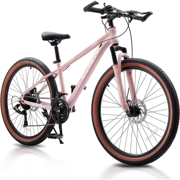 24 inch Kids Mountain Bike, DEYGIA 21 Speed MTB with Internal Cable Routing, Suspension Fork, Dual Disc Brakes - 2.125'' Tires, Easy Assembly