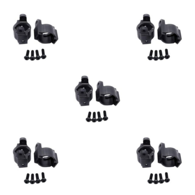 Ruiboury RC Car S With Caster Mounts For ECX 1/12 RC RGT 136100 100 Brand New.Made black 5Set