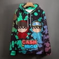 thumbnail image 4 of Cash And Nico Pullover Hoodie Casual Hooded Long Sleeves Sweatshirts Women Men, 4 of 7