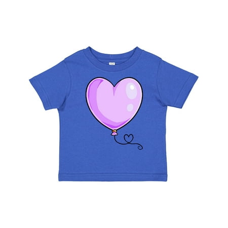 

Inktastic Purple Balloon Heart Gift Toddler Boy or Toddler Girl T-Shirt