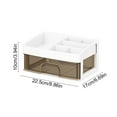thumbnail image 4 of Wzzjkit Drawer Organizer Desktop Storage Box Office Desk Organization Tool Stationery Storage Device Cosmetics Storage Rack Storage Cabinet Box, 4 of 7