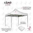 thumbnail image 5 of Lona Repuesto Toldo Impermeable 2x2 m Color Blanco, 5 of 5