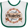 thumbnail image 3 of Inktastic Oktoberfest Pretzels and Leaves Boys or Girls Baby Bib, 3 of 4
