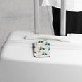 thumbnail image 5 of Square 2Pack PU Leather Panda Cruise Luggage Tag with Privacy Cover and Stainless Steel Ring - Suitable for Travel Handbags Backpacks Luggage Tags, 5 of 6