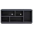 thumbnail image 3 of Evelyn&Zoe Winwood Rectangular TV Stand for TV's up to 65", Charcoal Gray, 3 of 8