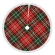 thumbnail image 1 of Faldas para árbol de Navidad a cuadros de 48 pulgadas, tapete para árbol de Navidad para fiestas de invierno, falda para árbol de Navidad para decoraciones navideñas rústicas, 1 of 1