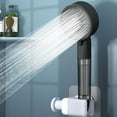 thumbnail image 5 of ZSBCMY High Pressure Handheld Showerhead, Hard Water Softener, 3 Spray Modes, Easy Install, Durable ABS Material, Suitable for Home and Bathroom Use, 5 of 8