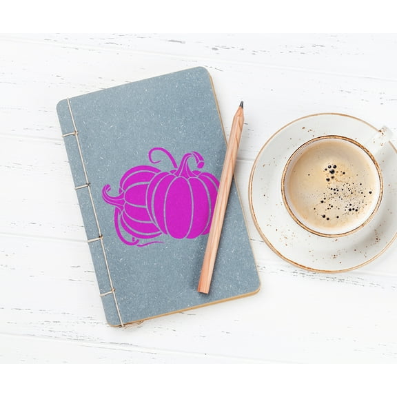 Pumpkins Stencil - Art and Wall Stencil (6"x5")