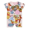 thumbnail image 2 of Winnie The Pooh Baby Boy Girl Short Sleeve Romper Clothing Set Print Cartoon Baby Summer One Piece Jumpsuit, 2 of 8