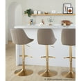 thumbnail image 4 of LumiSource Diana Adjustable Barstool - Set of 2, 4 of 10
