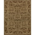 thumbnail image 1 of Ahgly Company Machine Washable Indoor Rectangle Abstract Dark Bronze Brown Area Rugs, 7' x 9', 1 of 7