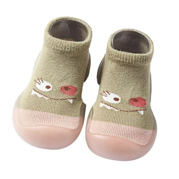 Patucos Bebe Recien Nacido Calcetines Con Suela De Goma Para Bebé