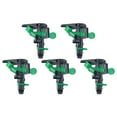 thumbnail image 6 of 5 Pcs ABS Impact Sprinkler Head Adjustable 0-360 Degree 34Ft-60Ft Spray Distance, 6 of 9