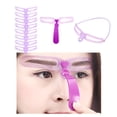 thumbnail image 3 of Pntil de cejas profesional Herramientas de maquilje Moldeador de mano de moda de recorte de maquilje reutilizable de pntils para Zulema Plantilla de cejas, 3 of 8