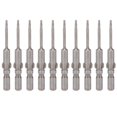 thumbnail image 1 of 10Pcs Strong Magnetic Head Screwdriver Bits Hex Socket Harden Electric Hardware Supplies, 1 of 5