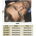 thumbnail image 3 of Austin Couverture en Molleton Butler pour Canapé - Couverture Légère Austin Butler Merch Super Douce Confortable de Luxe en Microfibre et Jetés pour Canapé, 3 of 7