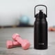 thumbnail image 3 of Botella de vacío portátil con asa, a prueba de , 45 onzas, sin BPA, de gran capacidad, taza de vacío, de vacío para acampar, viajar, casa, negro Macarena Botella de vacío, 3 of 8