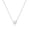 Silver, variant on 14K Gold Plated Charm Cz Tiny Heart Initial Pendant Necklace for Women Little Girls Kids Letter A-Z Jewelry Personalized Birthday Gifts Gifts for Women Teen Girls