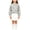Grey, variant on Coerni Girls Sweaters Fashion Long Sleeve Colorful Knit Pullovers Crewneck Tweed Boucle Sweaters Kids Fall Knit Sweatshirts